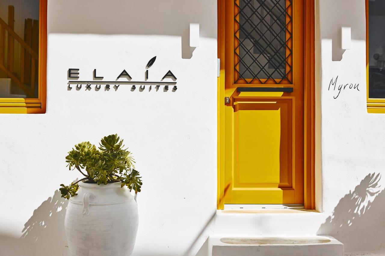 Elaia Luxury Suites Mykonos Mykonos Town Экстерьер фото