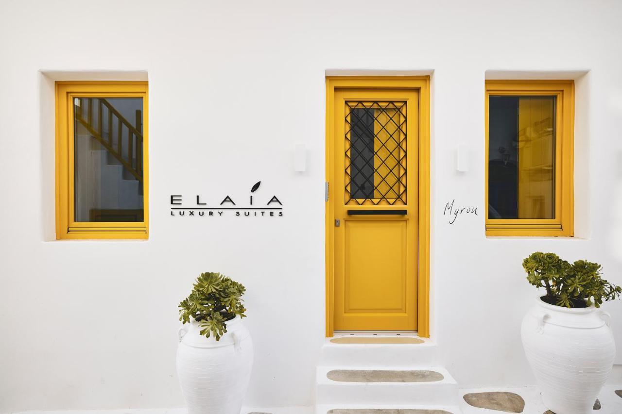 Elaia Luxury Suites Mykonos Mykonos Town Экстерьер фото