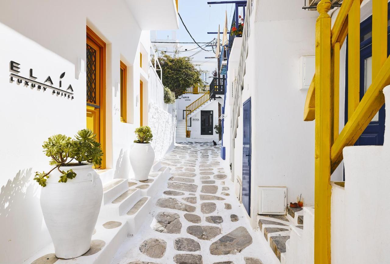 Elaia Luxury Suites Mykonos Mykonos Town Экстерьер фото